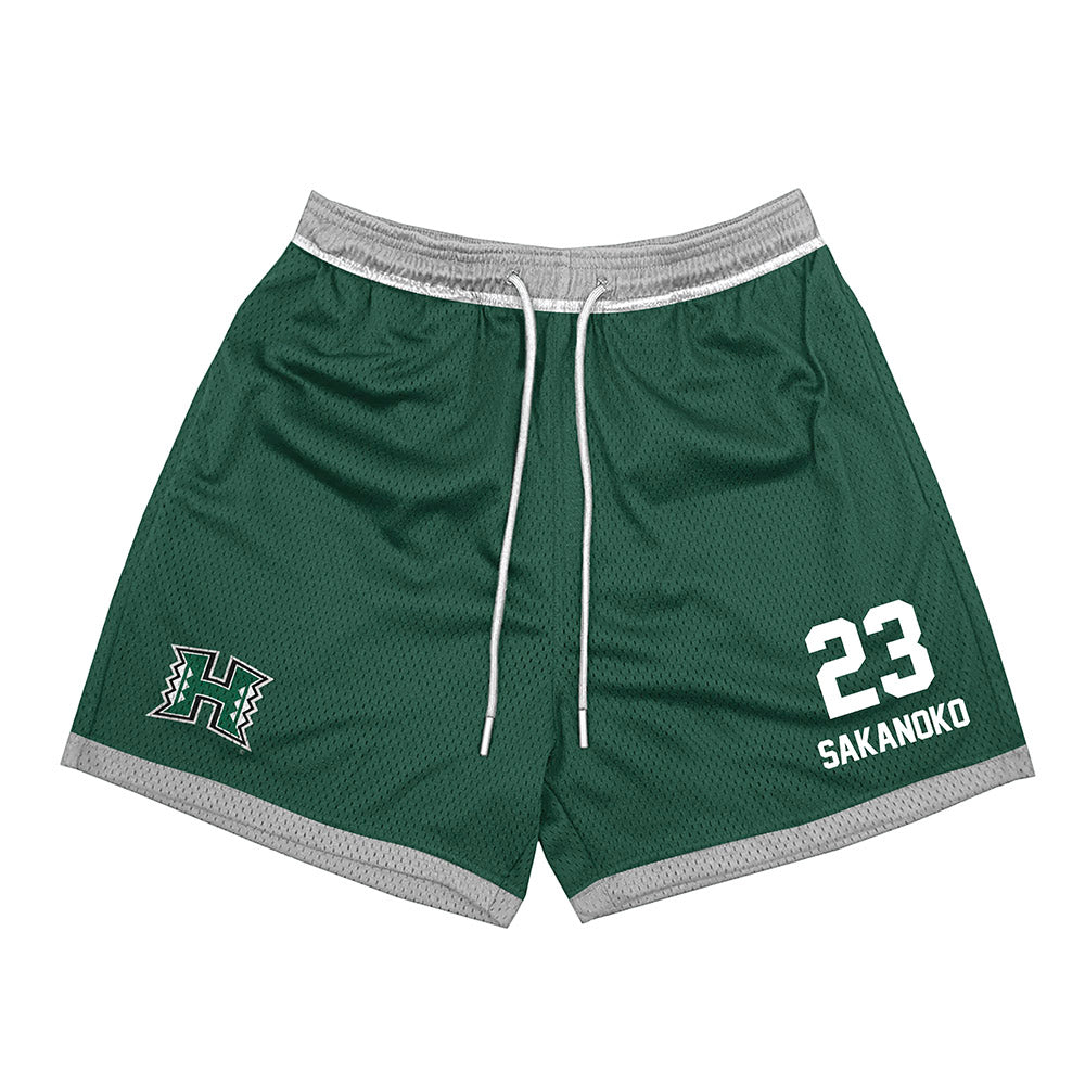 Hawaii - NCAA Men's Volleyball : Louis Sakanoko - Green Shorts