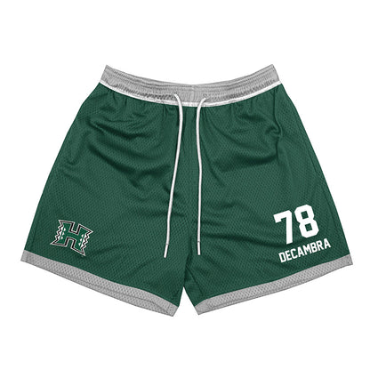 Hawaii - NCAA Football : Blaine Decambra - Shorts-0