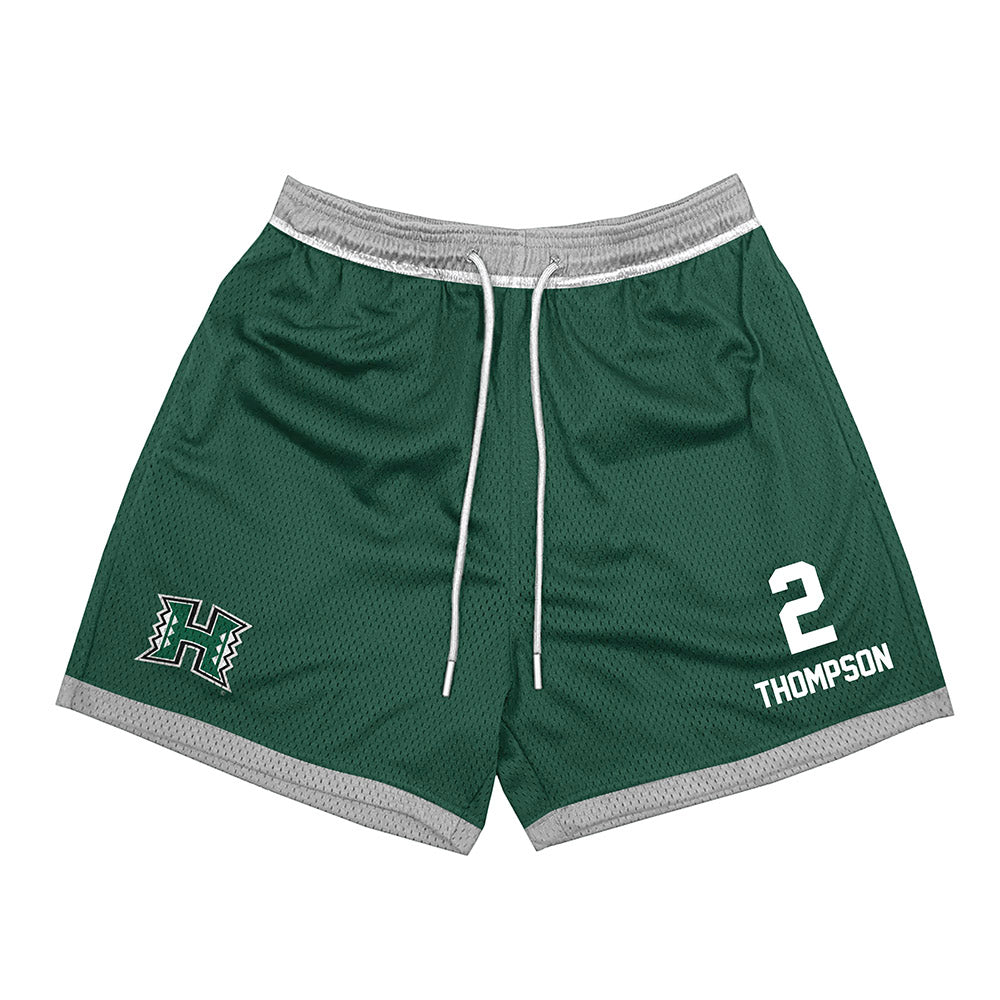 Hawaii - NCAA Softball : Kennedy Thompson - Green Shorts