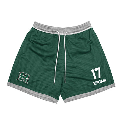 Hawaii - NCAA Women's Soccer : Piper Bertani - Green Shorts