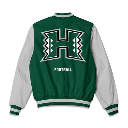Hawaii - NCAA Football : Micah Mariteragi - Bomber Jacket
