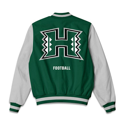 Hawaii - NCAA Football : Jay Tauala-Harris - Bomber Jacket-1