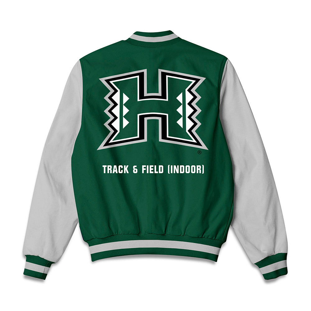 Hawaii - NCAA Women's Track & Field : Rachel Seeley - Bomber Jacket-1