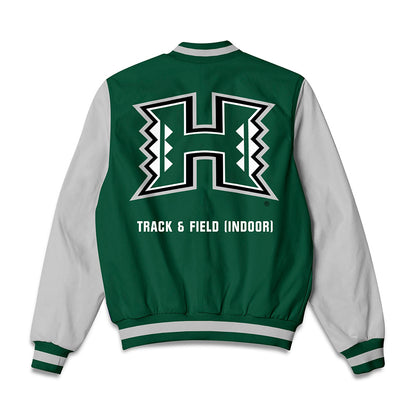 Hawaii - NCAA Women's Track & Field : Rachel Seeley - Bomber Jacket-1