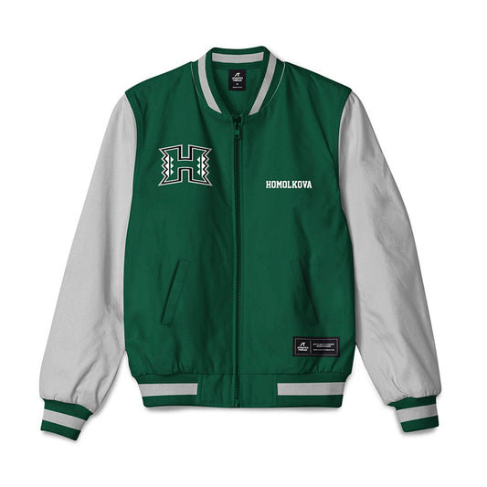 Hawaii - NCAA Women's Tennis : Nikola Homolkova - Bomber Jacket