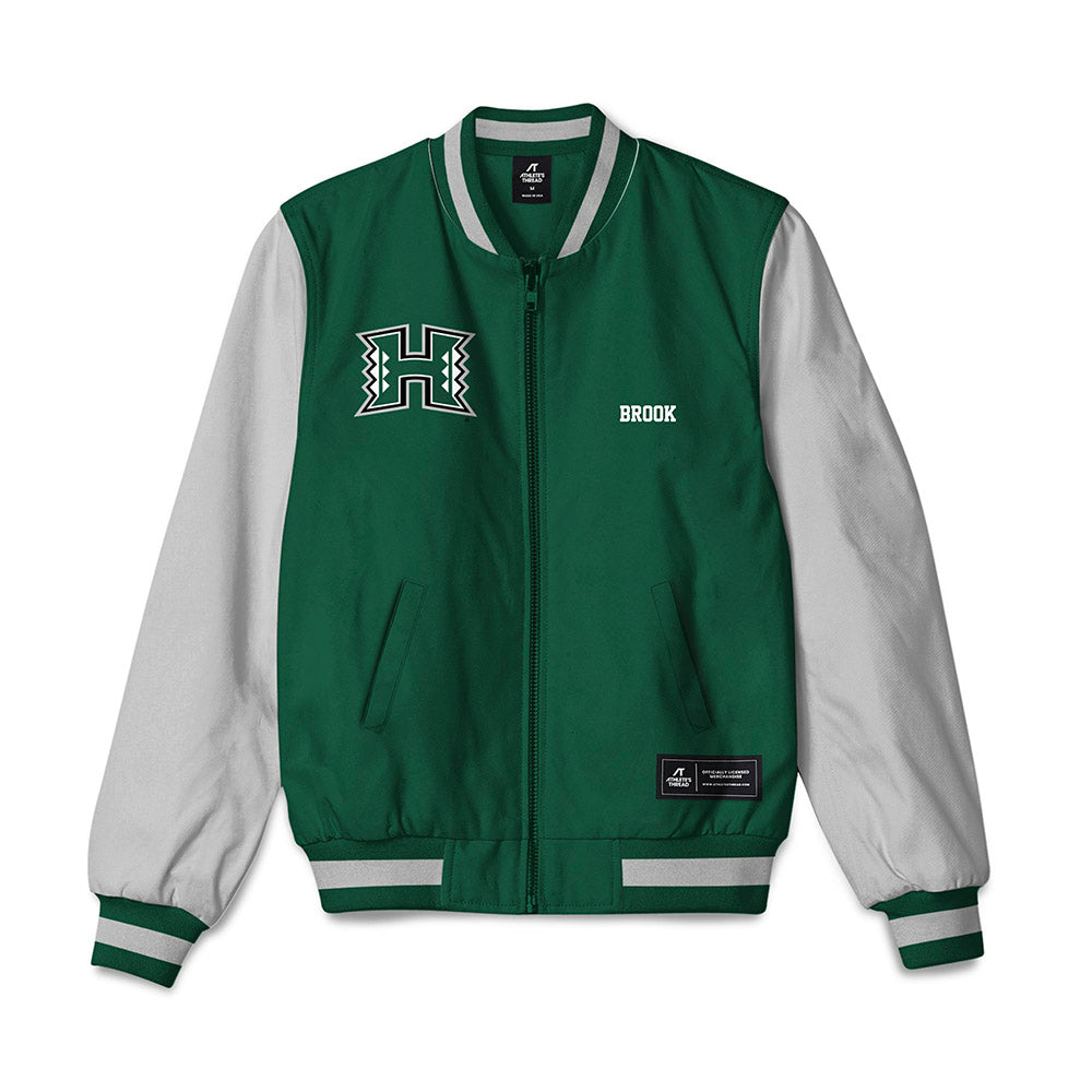 Hawaii - NCAA Women's Track & Field : Ruby Brook - Bomber Jacket-0