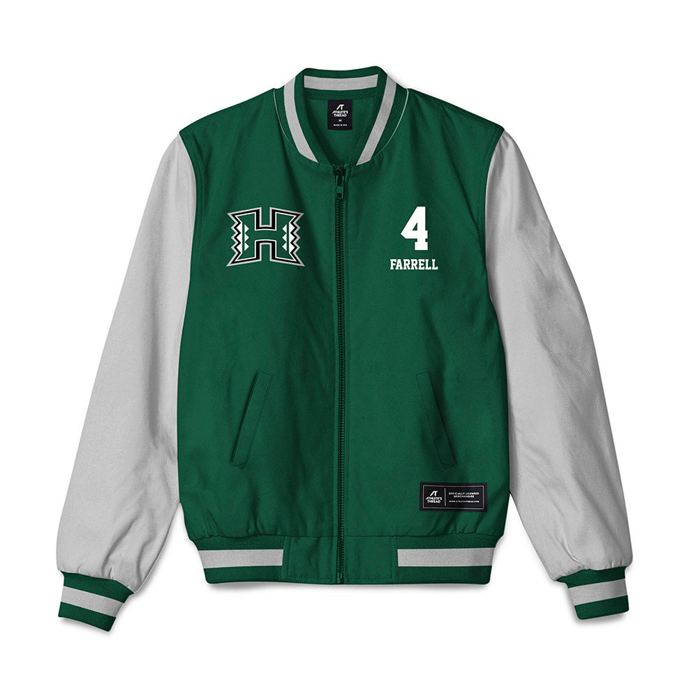 Hawaii - NCAA Football : Jake Farrell - Bomber Jacket