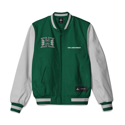 Hawaii - NCAA Women's Track & Field : Emilie Kirk Langschwager - Bomber Jacket-0