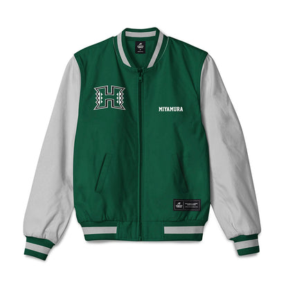 Hawaii - NCAA Women's Tennis : Jazlyn Miyamura - Bomber Jacket-0