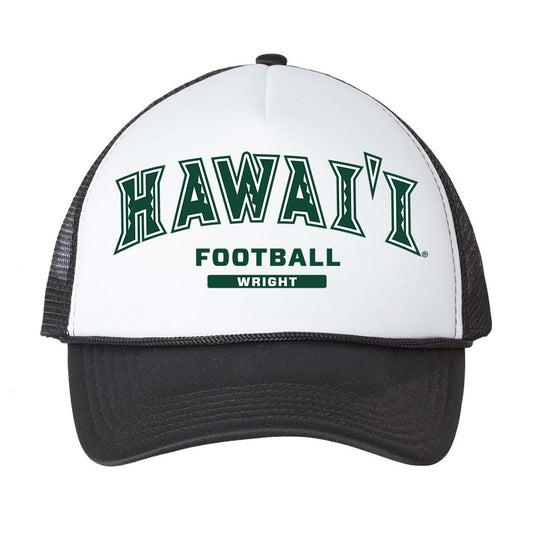 Hawaii - NCAA Football : Jeremiah Wright - Trucker Hat