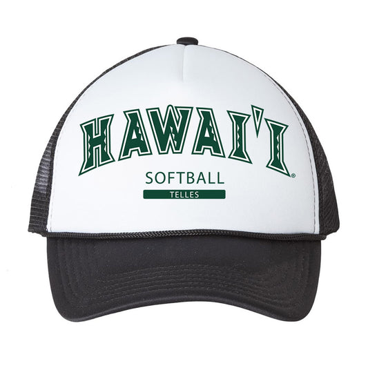 Hawaii - NCAA Softball : Nevaeh Telles - Trucker Hat-0