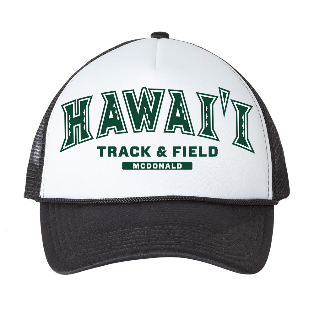 Hawaii - NCAA Women's Track & Field : Clara McDonald - Trucker Hat-0
