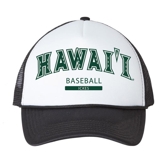 Hawaii - NCAA Baseball : Elijah Ickes - Trucker Hat