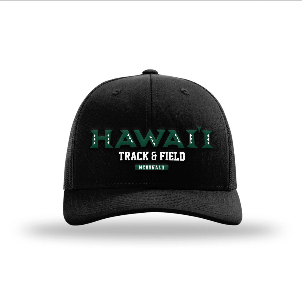 Hawaii - NCAA Women's Track & Field : Clara McDonald - Snapback Trucker Hat-0