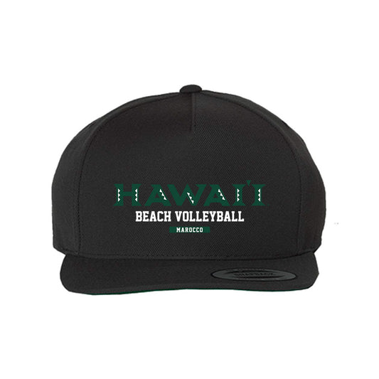 Hawaii - NCAA Beach Volleyball : Tessa Marocco - Snapback Hat