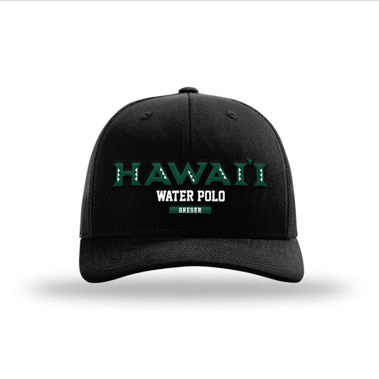 Hawaii - NCAA Women's Water Polo : Madison Greger - Snapback Trucker Hat-0