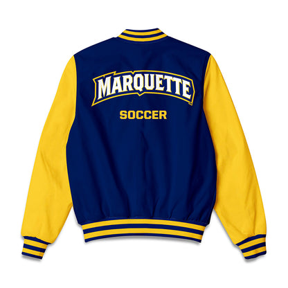 Marquette - NCAA Women's Soccer : Kiley McMinn - Bomber Jacket-1