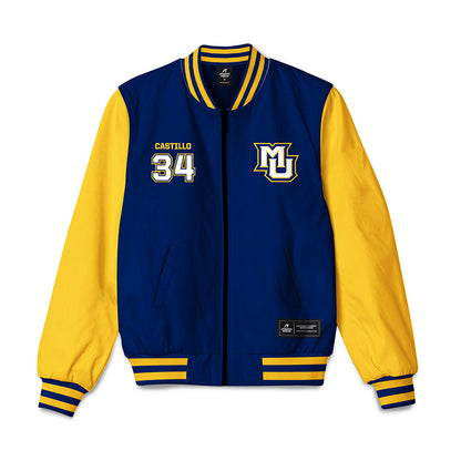 Marquette - NCAA Men's Lacrosse : Jadyn Castillo - Bomber Jacket