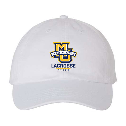 Marquette - NCAA Men's Lacrosse : Ronald Sires - Dad Hat-0