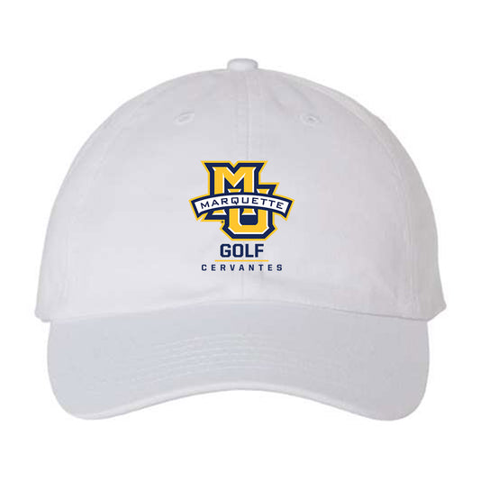 Marquette - NCAA Men's Golf : Vincent Cervantes - Dad Hat-0