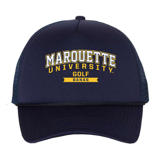 Marquette - NCAA Men's Golf : Ryan Banas - Trucker Hat