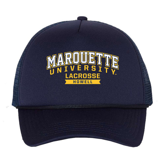 Marquette - NCAA Women's Lacrosse : Jillian Howell - Trucker Hat-0