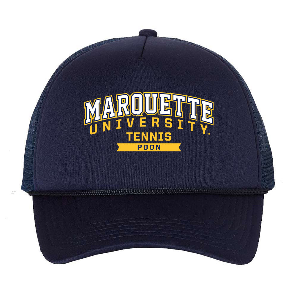 Marquette - NCAA Women's Tennis : Maria Poon - Trucker Hat-0