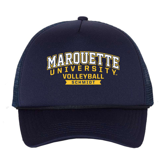 Marquette - NCAA Women's Volleyball : Keira Schmidt - Trucker Hat-0