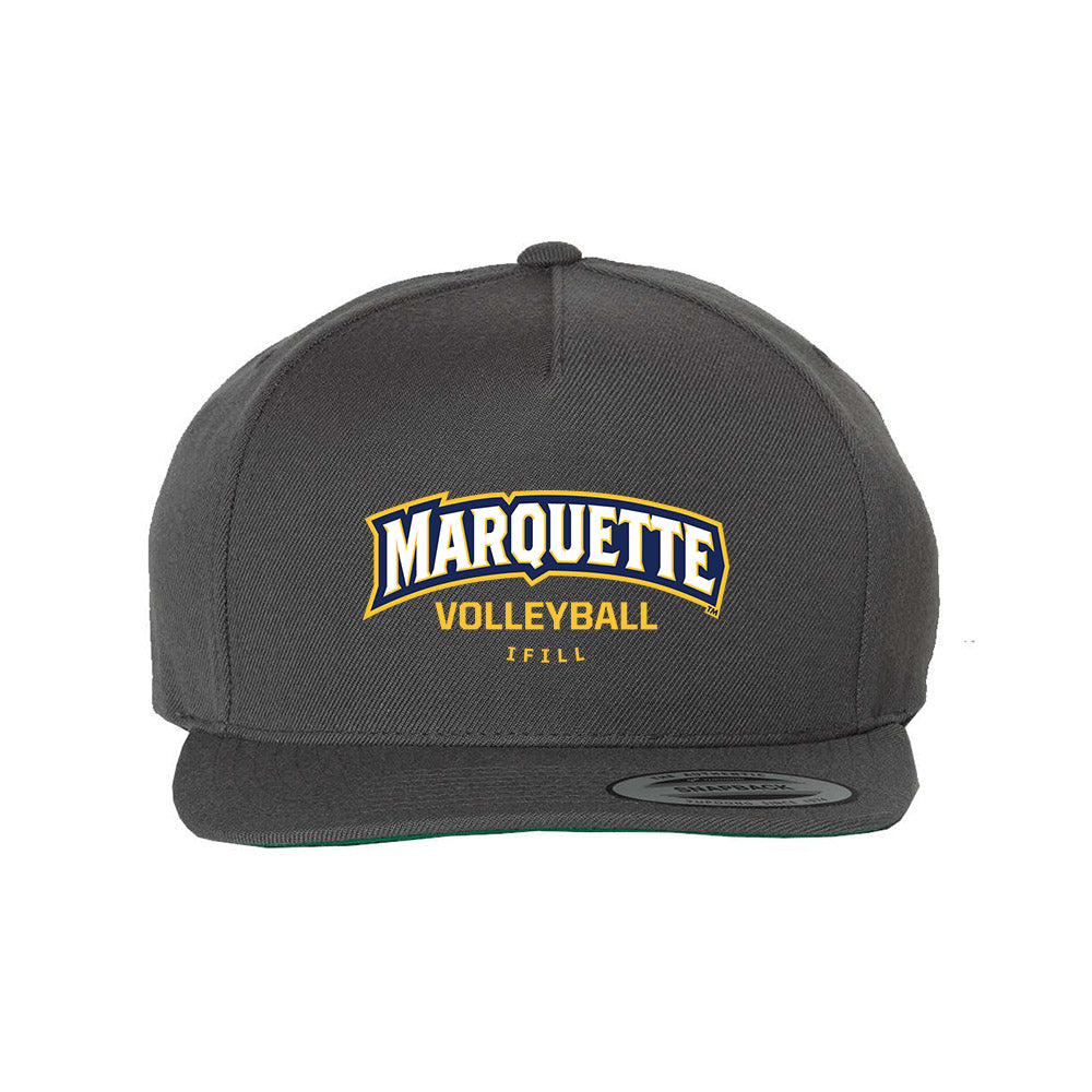 Marquette - NCAA Women's Volleyball : Sienna Ifill - Snapback Hat