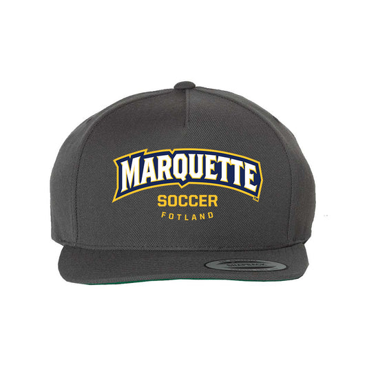 Marquette - NCAA Men's Soccer : Andreas Fotland - Snapback Hat-0