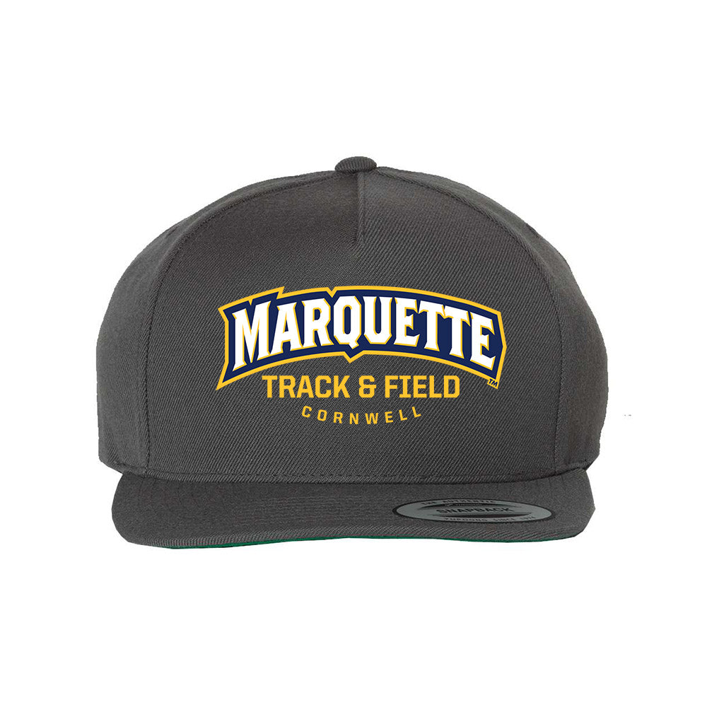 Marquette - NCAA Men's Track & Field : Mason Cornwell - Snapback Hat-0