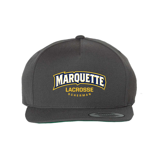 Marquette - NCAA Men's Lacrosse : Brol Scherman - Snapback Hat