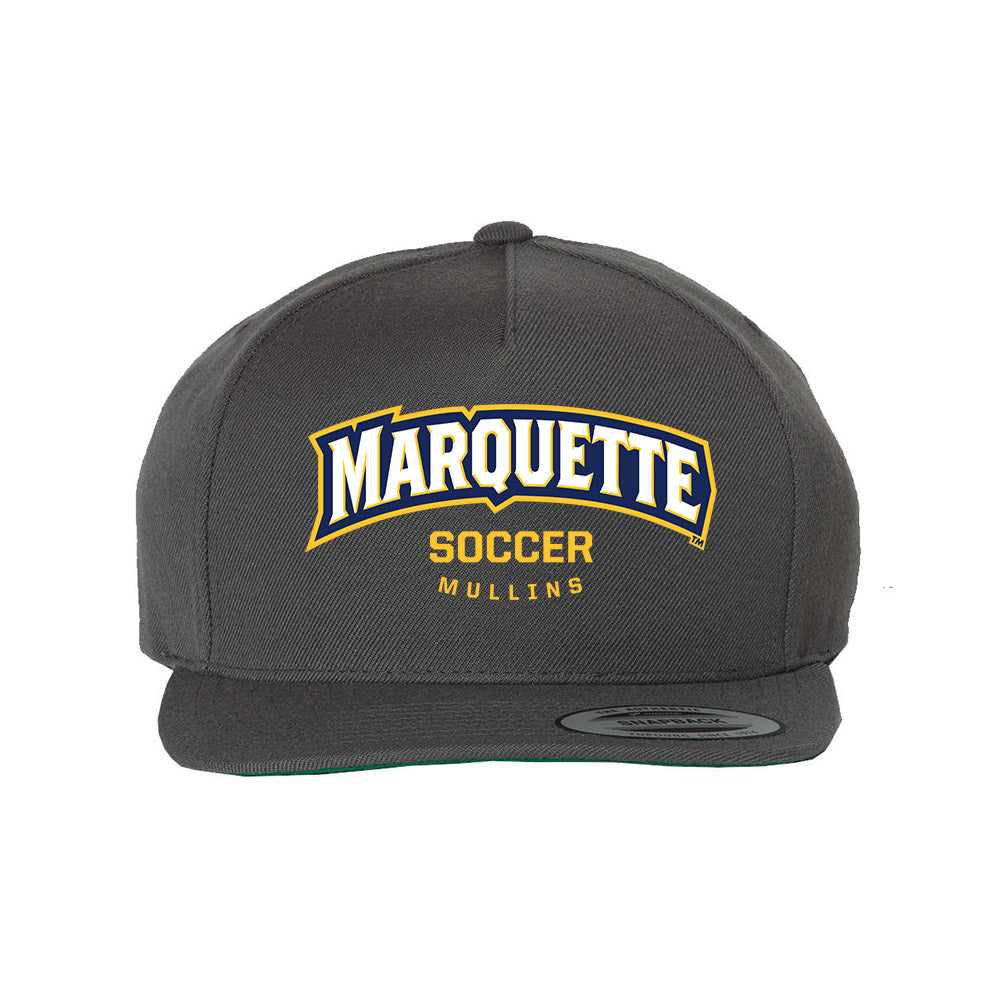 Marquette - NCAA Men's Soccer : Drew Mullins - Snapback Hat-0