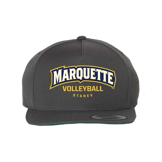 Marquette - NCAA Women's Volleyball : Julia Stanev - Snapback Hat-0