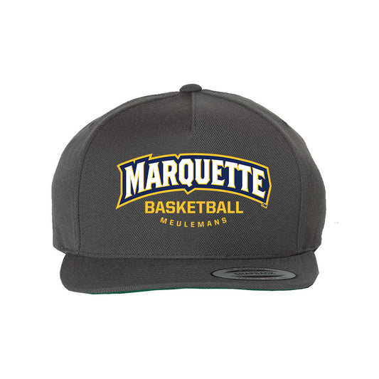 Marquette - NCAA Women's Basketball : Jordan Meulemans - Snapback Hat-0