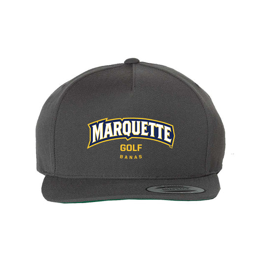 Marquette - NCAA Men's Golf : Ryan Banas - Snapback Hat