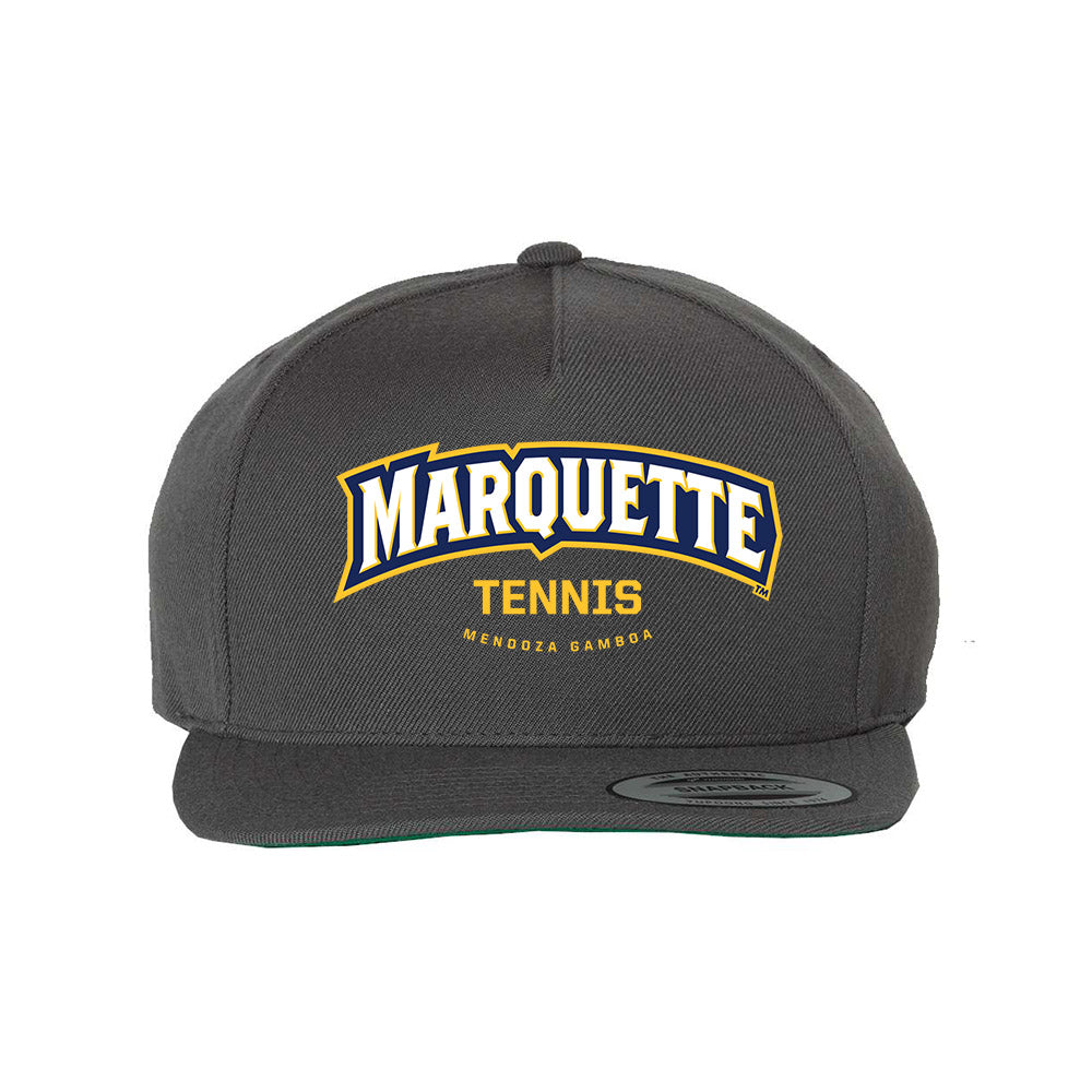 Marquette - NCAA Women's Tennis : Luciana Mendoza Gamboa - Snapback Hat-0