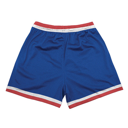 LA Tech - NCAA Women's Volleyball : Zari Gillispie - Blue Shorts-3