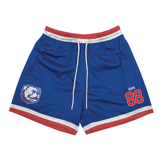 LA Tech - NCAA Football : Zachary Hays - Blue Shorts-0