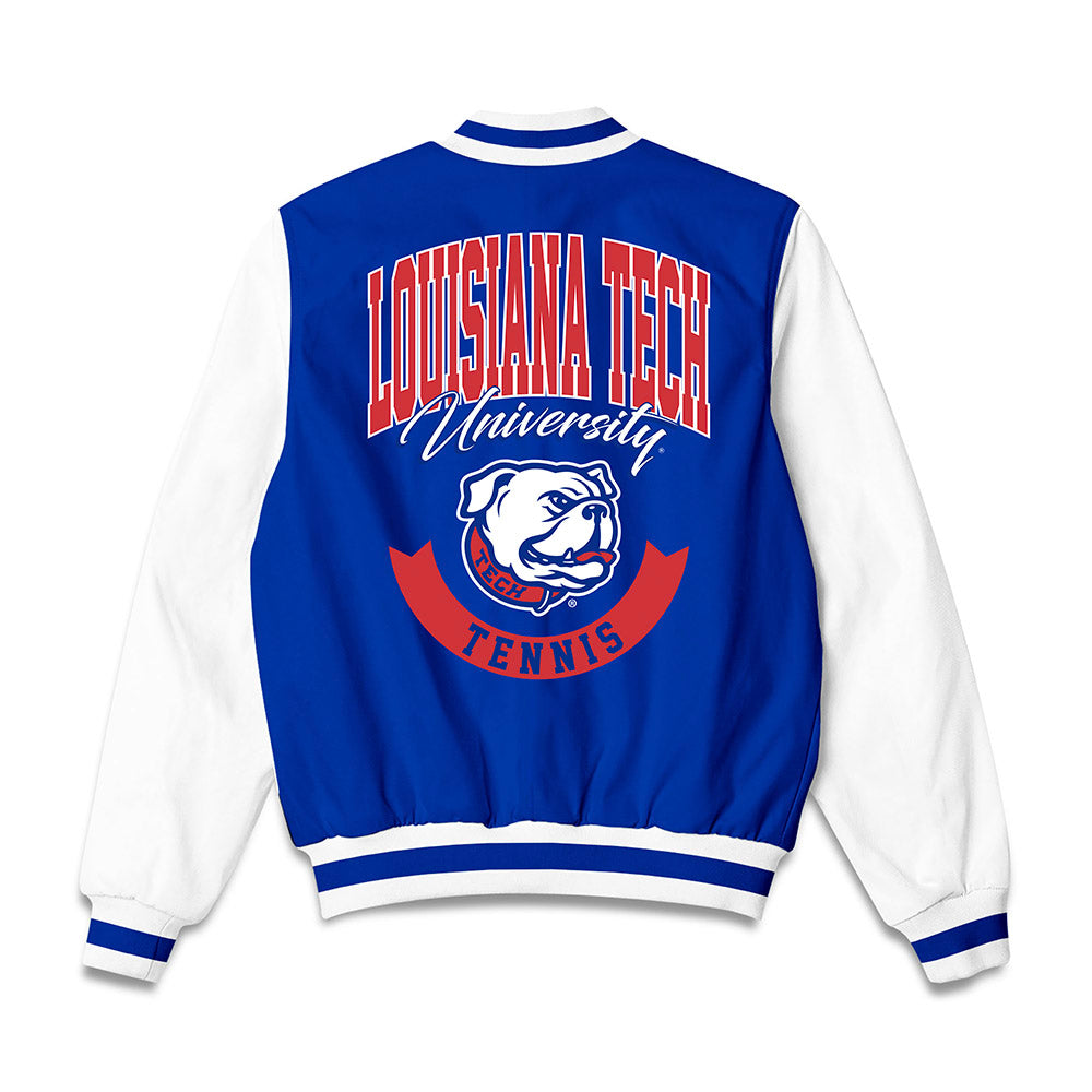 LA Tech - NCAA Women's Tennis : Mio Kozaki - Bomber Jacket-1