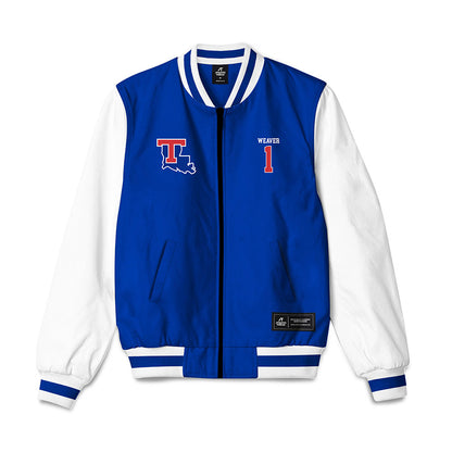 LA Tech - NCAA Women's Basketball : Alexia Weaver - Bomber Jacket-0