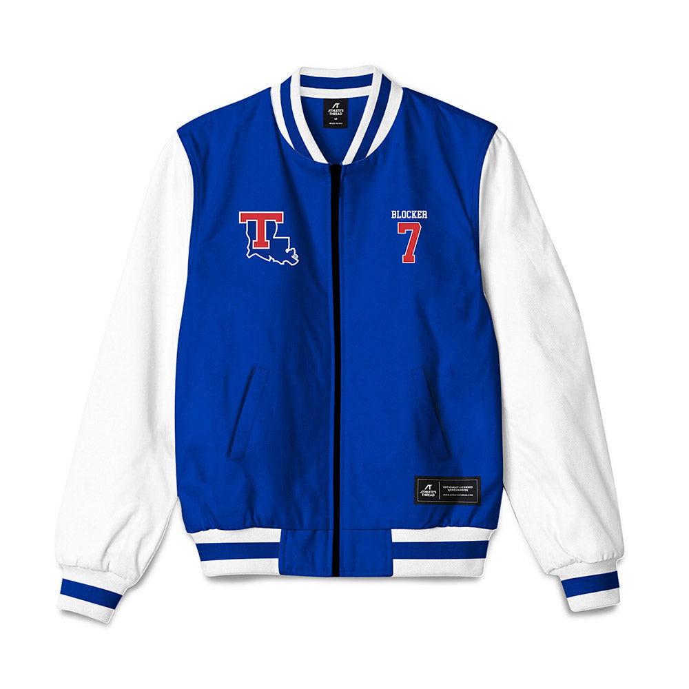 LA Tech - NCAA Men's Basketball : Landren Blocker - Bomber Jacket