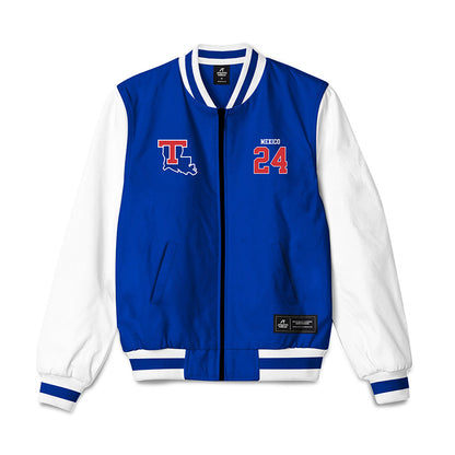 LA Tech - NCAA Baseball : Sebastian Mexico - Bomber Jacket-0