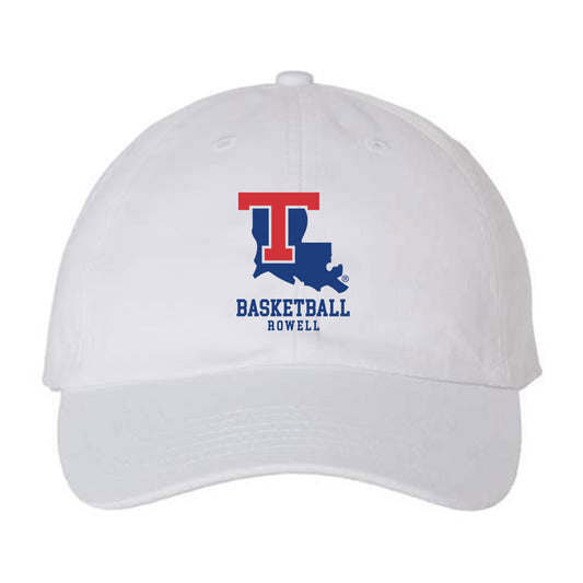 LA Tech - NCAA Men's Basketball : Keegan Rowell - Dad Hat-0
