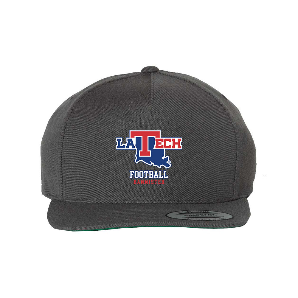 LA Tech - NCAA Football : Kenneth Bannister - Snapback Hat