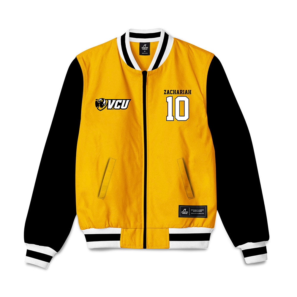 VCU - NCAA Women's Basketball : Ann Zachariah - Bomber Jacket-0