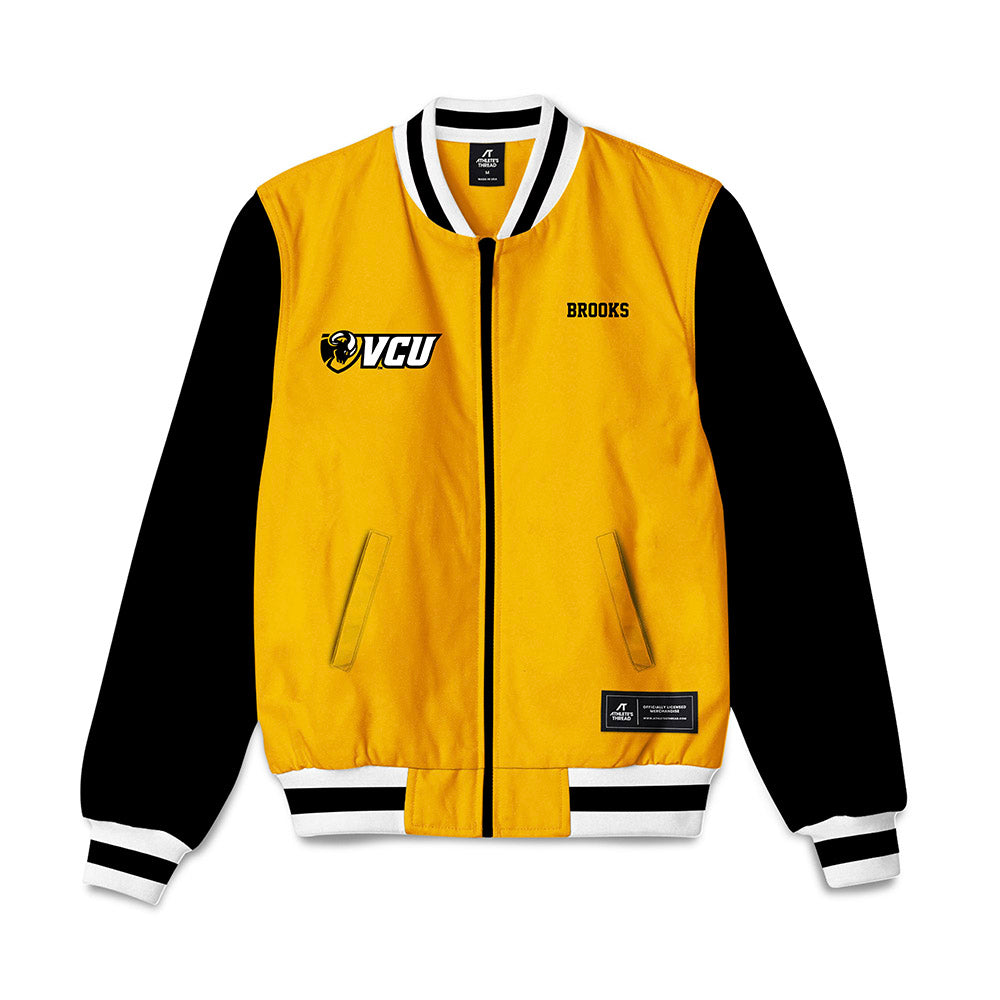 VCU - NCAA Men's Track & Field : Devon Brooks - Bomber Jacket