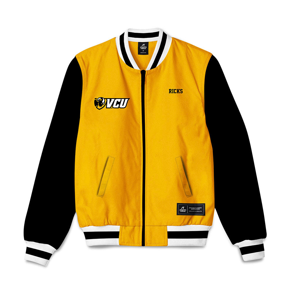 VCU - NCAA Women's Track & Field : Zariah Ricks - Bomber Jacket