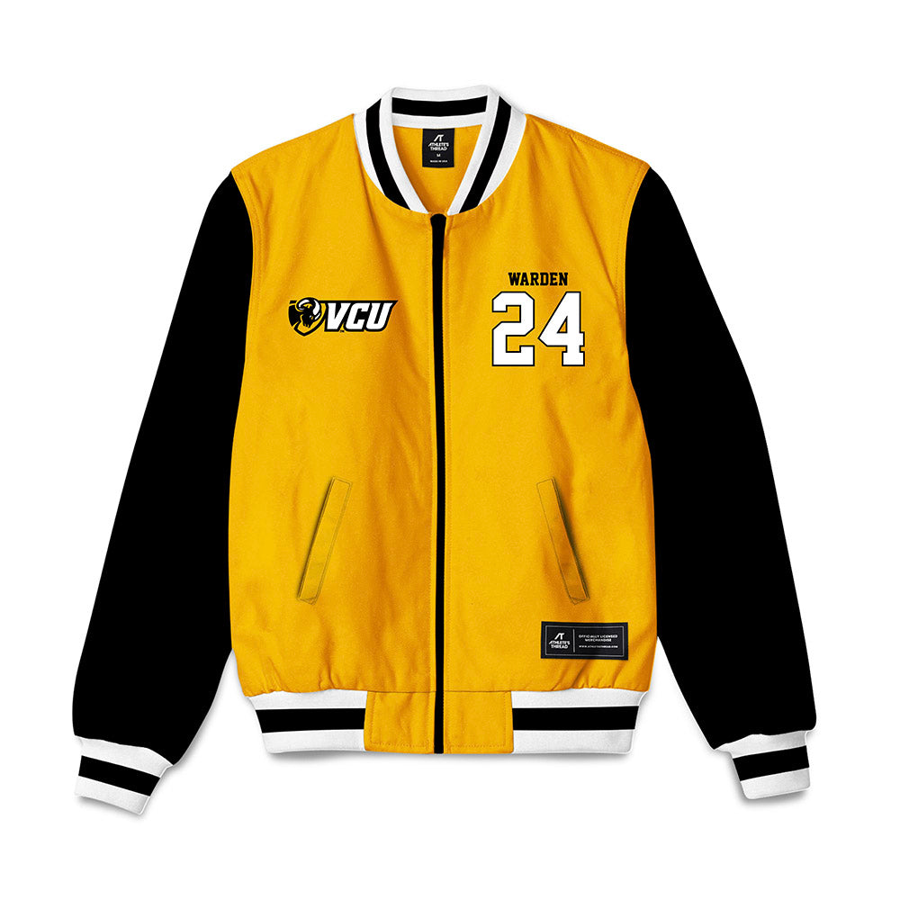 VCU - NCAA Baseball : Alec Warden - Bomber Jacket-0