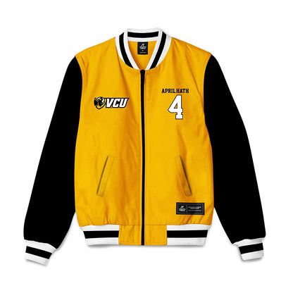 VCU - NCAA Baseball : Nicholas April-Hath - Bomber Jacket